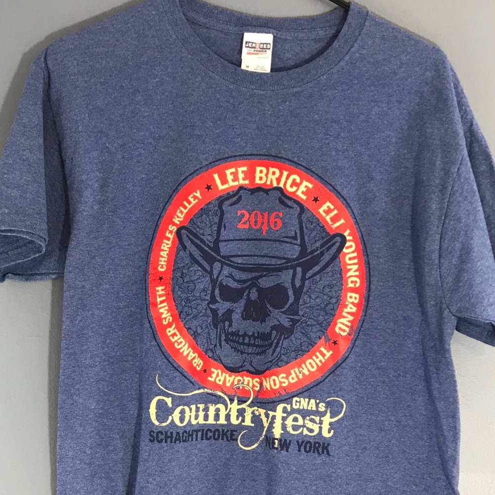 Countryfest 2016 T-shirt - Schaghticoke N.Y. Med